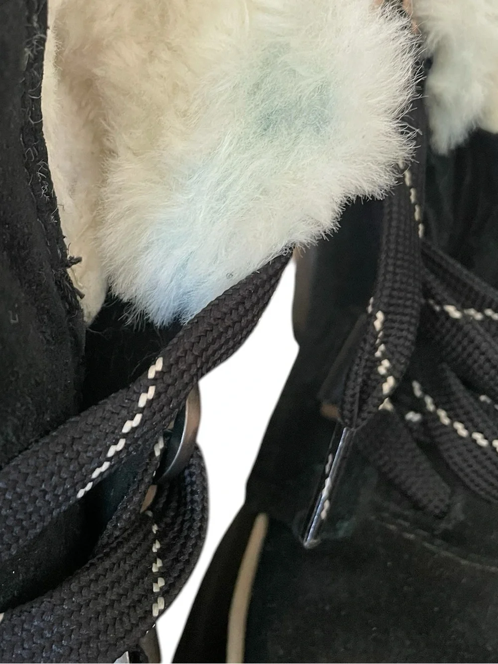 Sorel Tivoli IV Black Suede Waterproof Fur Trim Lace Up Winter Ankle Boot 7 - Picture 12 of 16